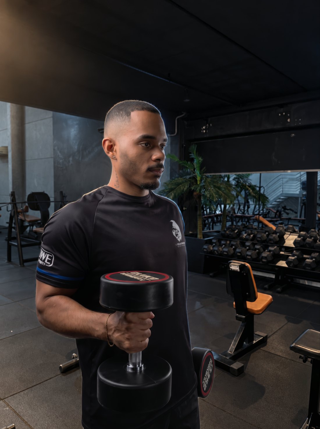 Lucas Barbosa, Personal Trainer, na academia
